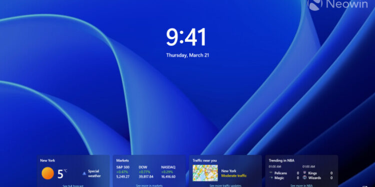 Windows 11も新しいロック画面ウィジェットを取得します。それらを有効にする方法は次のとおりです